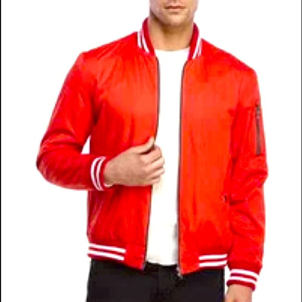 Courtesy OF Mens Large Bomber Jacket